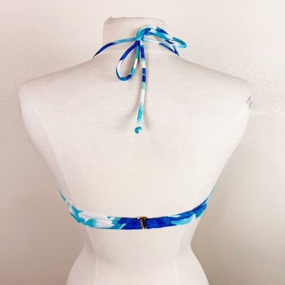 Victorias Secret Vintage Push Up Halter Swim Bikini Top y2K 90s 36C - Picture 5 of 7